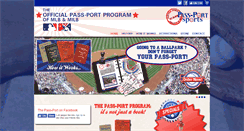 Desktop Screenshot of mlbballparkpassport.com
